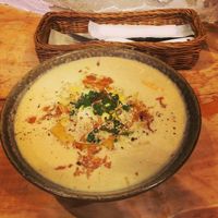 Vegan ramen noodle soup at Morpho Cafe in Kyoto