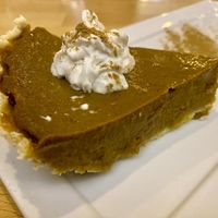 Pumpkin pie   at Real Food Daily - Pasadena in Pasadena