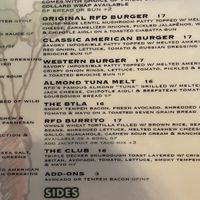 Menu  at Real Food Daily - Pasadena in Pasadena