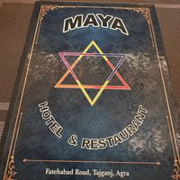 Menu  at Maya Hotel & Restaurant  in Agra