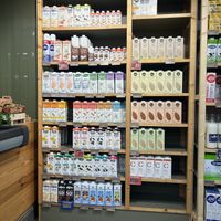 Plant based mills  at Ametller Origen in Barcelona