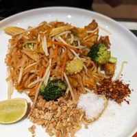 Pad thai vegan at Bangkok Jam - Great World City in Central Singapore