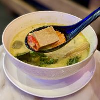 Vegan Green Curry at Bangkok Jam - Great World City in Central Singapore