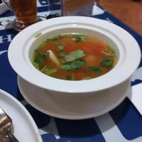 Vegetarian soup at Bangkok Jam - Great World City in Central Singapore