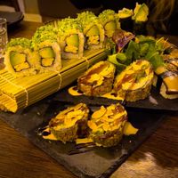 Amazing Vegan sushi selection  at Iro Izakaya Vegan in Berlin