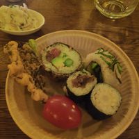 Vegan maki rolls at Iro Izakaya Vegan in Berlin