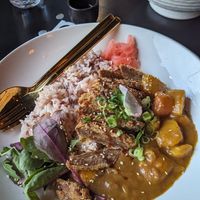 Japanese curry at Iro Izakaya Vegan in Berlin
