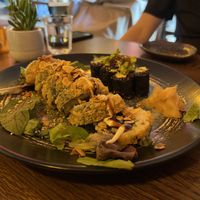 Crispy sushi  at Iro Izakaya Vegan in Berlin