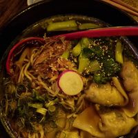 Wantan ramen at Iro Izakaya Vegan in Berlin