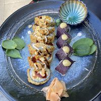 A crunchy and a special roll  at Iro Izakaya Vegan in Berlin