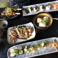 Picture taken last summer when they had outdoor seating   at Iro Izakaya Vegan in Berlin