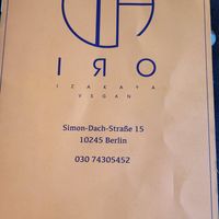  at Iro Izakaya Vegan in Berlin