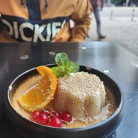 Pannacotta at Iro Izakaya Vegan in Berlin