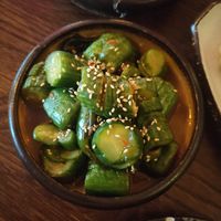 Cucumber salad at Iro Izakaya Vegan in Berlin