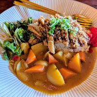 Japanese curry at Iro Izakaya Vegan in Berlin