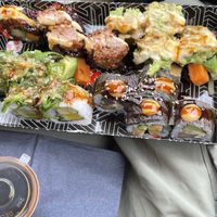 Sushi for 2 part 1 - each very different, with complex flavors 9.5/10  at Iro Izakaya Vegan in Berlin