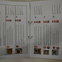 Menu at TascAndrés in Tenerife