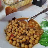 Chickpea with mushrooms at TascAndrés in Tenerife