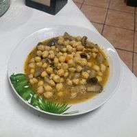Chickpeas with mushroom   at TascAndrés in Tenerife