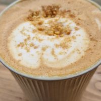 Who knew putting peanut butter in coffee was so good!? at WAVE in North London