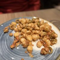 Vegan calamari (hearts of palm)  at Forte in Anchorage