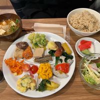 Vegetable plate at nodoca - 自然食ごはん  in Ito