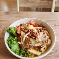 Salad with vermicelli at KHUN VEGAN in Khon Kaen