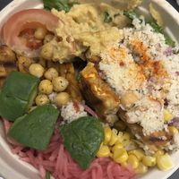 Bbq tempeh   at Aloha Poke in Seoul