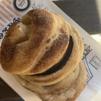 Cinnamon roll  at Mekras Bakerhouse in Kalampaka