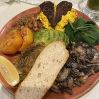 Big breakfast was yum. Even a heart on the plate 💕  at SHAKA - Salcedo Village Makati in Makati