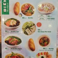 Tons more to the menu... at Chay Minh Tâm in Phu Quoc