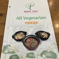 menu   at Chay Minh Tâm in Phu Quoc