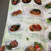 zoom for vegan options   at Chay Minh Tâm in Phu Quoc