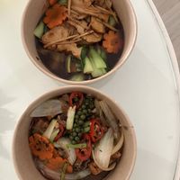 vegan duck + vegan pork takeaway   at Chay Minh Tâm in Phu Quoc