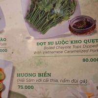 Greens completely sold out at Chay Minh Tâm in Phu Quoc