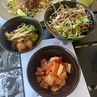 Bang bang cauliflower, Asian salad, kimchi   at Wagamama - Vendome Mall in Doha