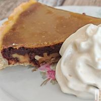 Blood Orange, nuts and chocolate at Popi's Family in Le Havre