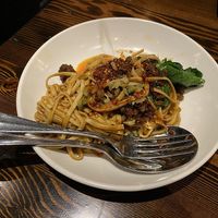 Vegan Dan Dan Mian at Tyger Tyger in Seattle