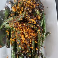 Blistered green beans—recommend  at Tyger Tyger in Seattle
