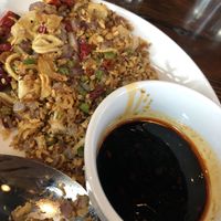 Salt and Sichuan pepper tofu. Spicy, crunchy, delicious!  at Tyger Tyger in Seattle