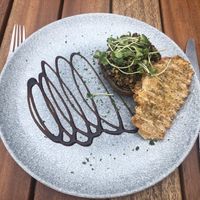 Mushroom bruschetta  at Nineteen 89 Plett in Plettenberg Bay