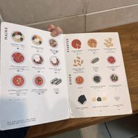 Menu  at MukBap in London