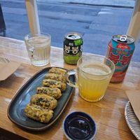 Crispy Fried Seaweed Rolls at MukBap in London