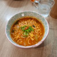 Ramen noodles 🌶 at MukBap in London
