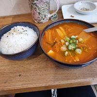 Kimchi stew at MukBap in London