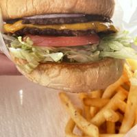 Best vegan burger I’ve ever had.  at Lucky Goose  in Albuquerque