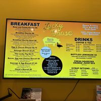 Menu  at Lucky Goose  in Albuquerque