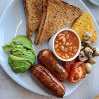 Went back for a cheeky midday vegan breakfast at Lewis's Coffee Shop in Morecambe