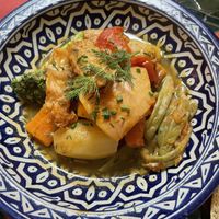 Tagine the vegetable  at Salon de Te in Cordoba