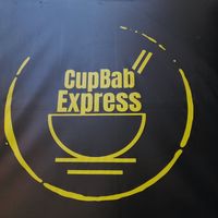 Logo at Cupbab Express in Santiago